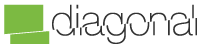 Diagonal Media